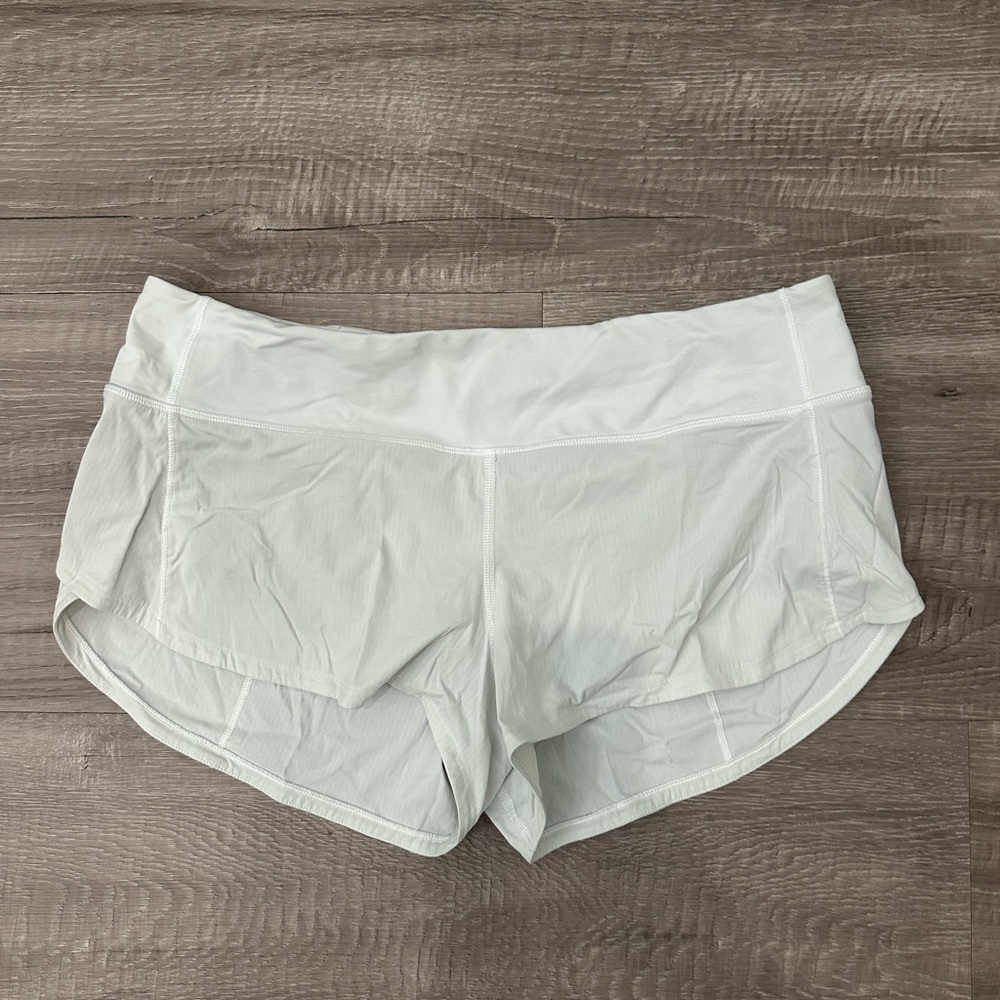 Lululemon Women's White Athletic Shorts